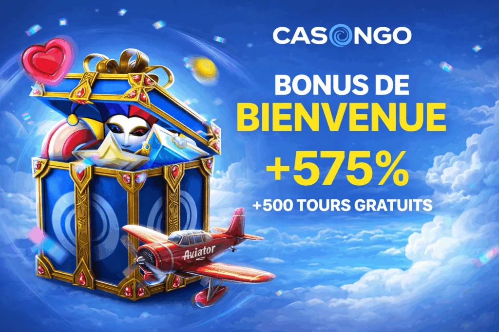 Bonus du casino Casongo