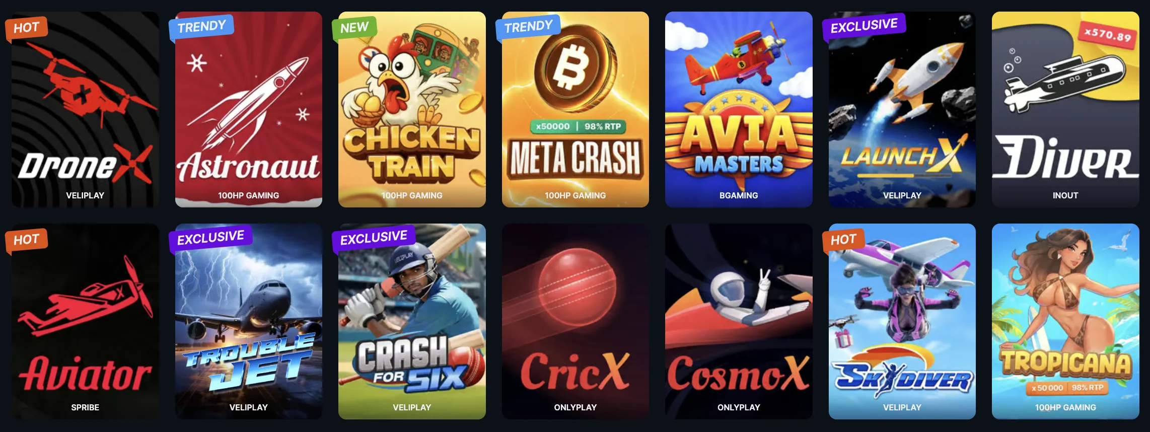 Jeux au casino Casongo